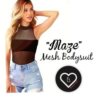 💥 "Maze" Mesh Bodysuit